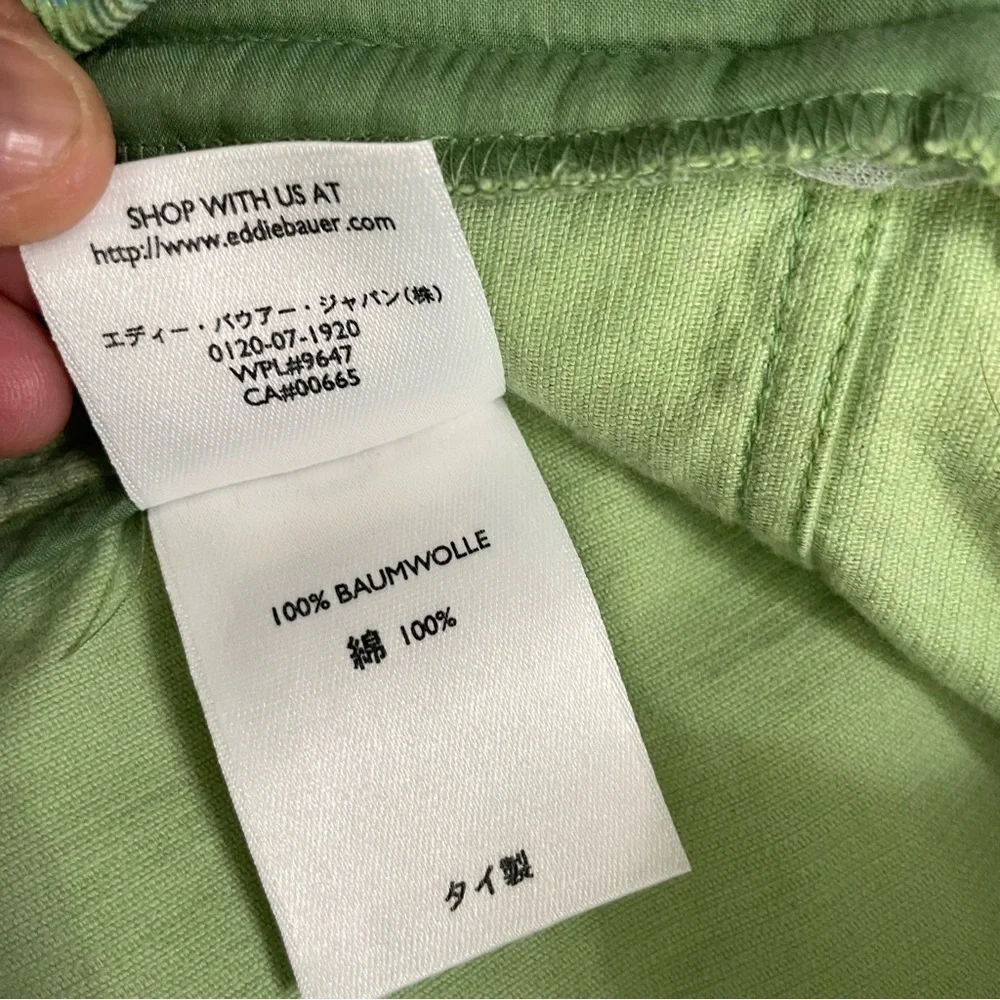 Eddie Bauer Vtg 90s Green Floral Corduroy Blazer Jacket 10 Cotton Cottagecore
